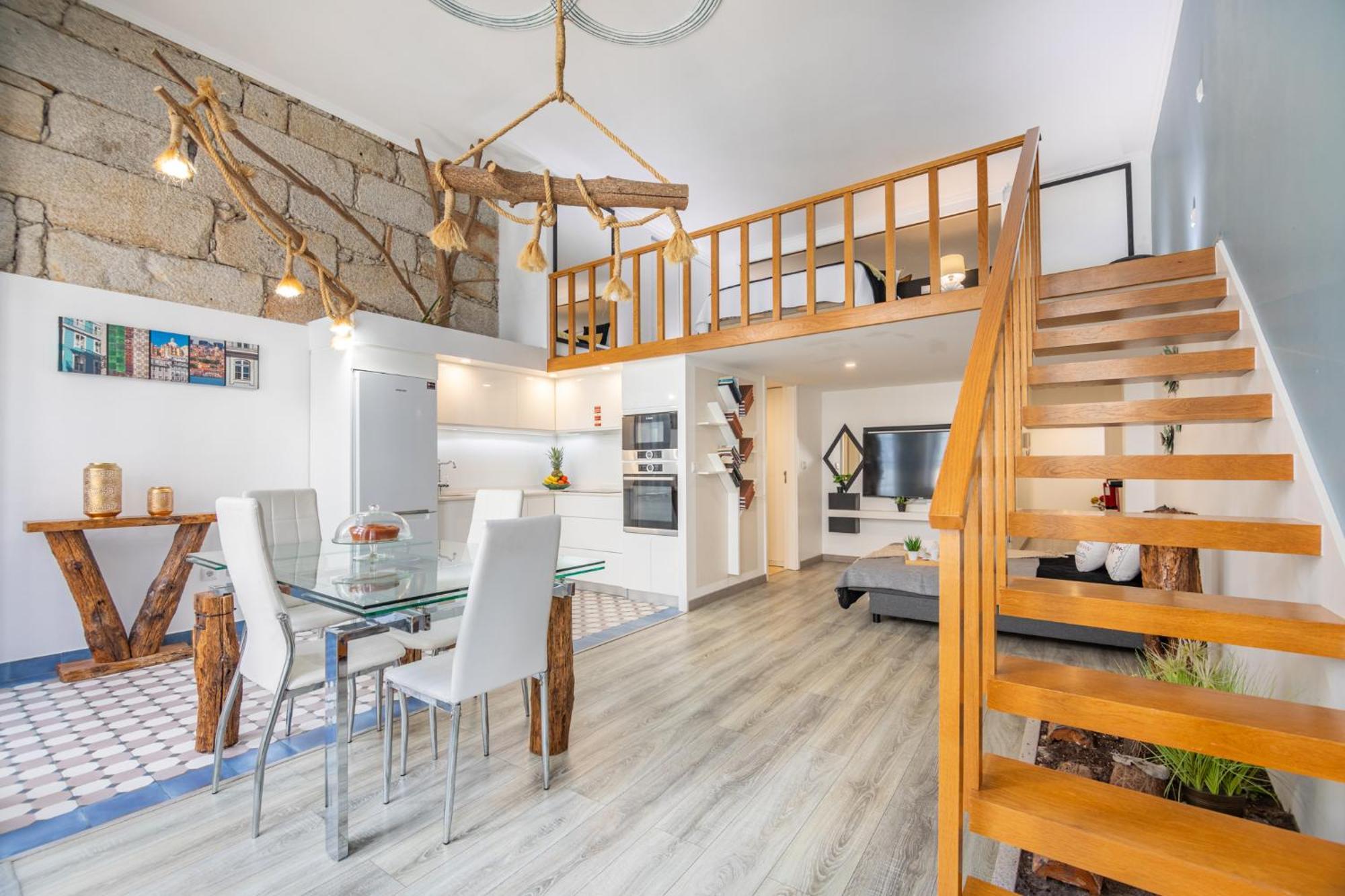 Deluxe Spacious Flats W Mezzanine By Host Wise Apartment ปอร์โต ภายนอก รูปภาพ