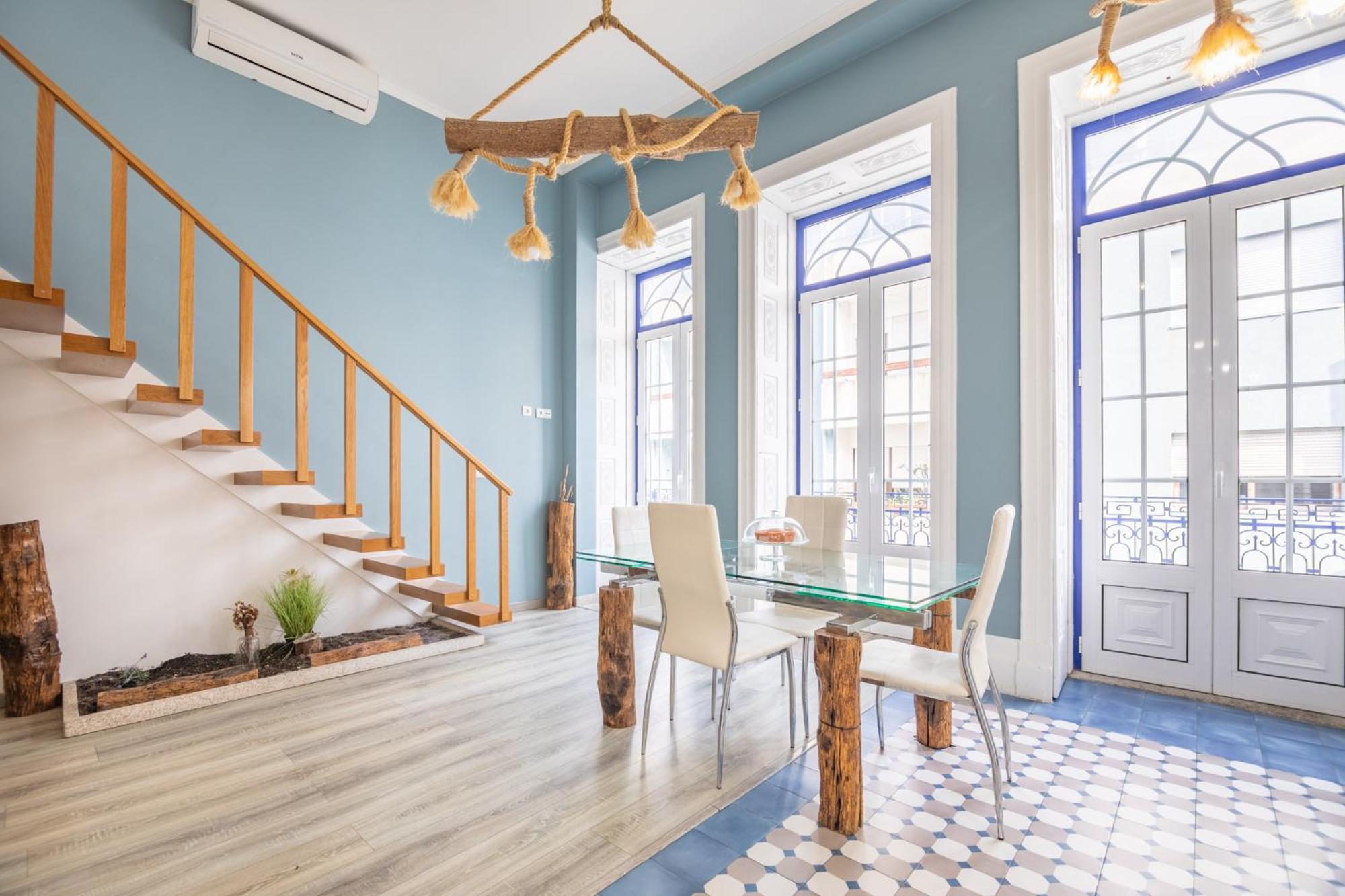 Deluxe Spacious Flats W Mezzanine By Host Wise Apartment ปอร์โต ห้อง รูปภาพ